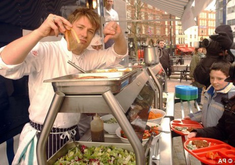 Jamie Oliver: Is His Food Revolution Changing America's Public Schools? Jamie Oliver: Is His Food Revolution Changing America's Public Schools?