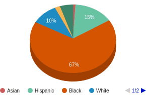 This chart display the percentage breakdown of public school students of all ethnic groups in DC. This chart display the percentage breakdown of public school students of all ethnic groups in DC.