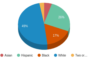 This chart display the percentage breakdown of public school students of all ethnic groups in IL. This chart display the percentage breakdown of public school students of all ethnic groups in IL.