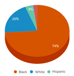 This chart displays the percentage breakdown of students of all ethnic groups in Susan Roll Leach School 68. This chart displays the percentage breakdown of students of all ethnic groups in Susan Roll Leach School 68.