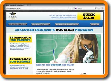 Indiana School Voucher Program Changes the Scope of Public/Private School in the State Indiana School Voucher Program Changes the Scope of Public/Private School in the State