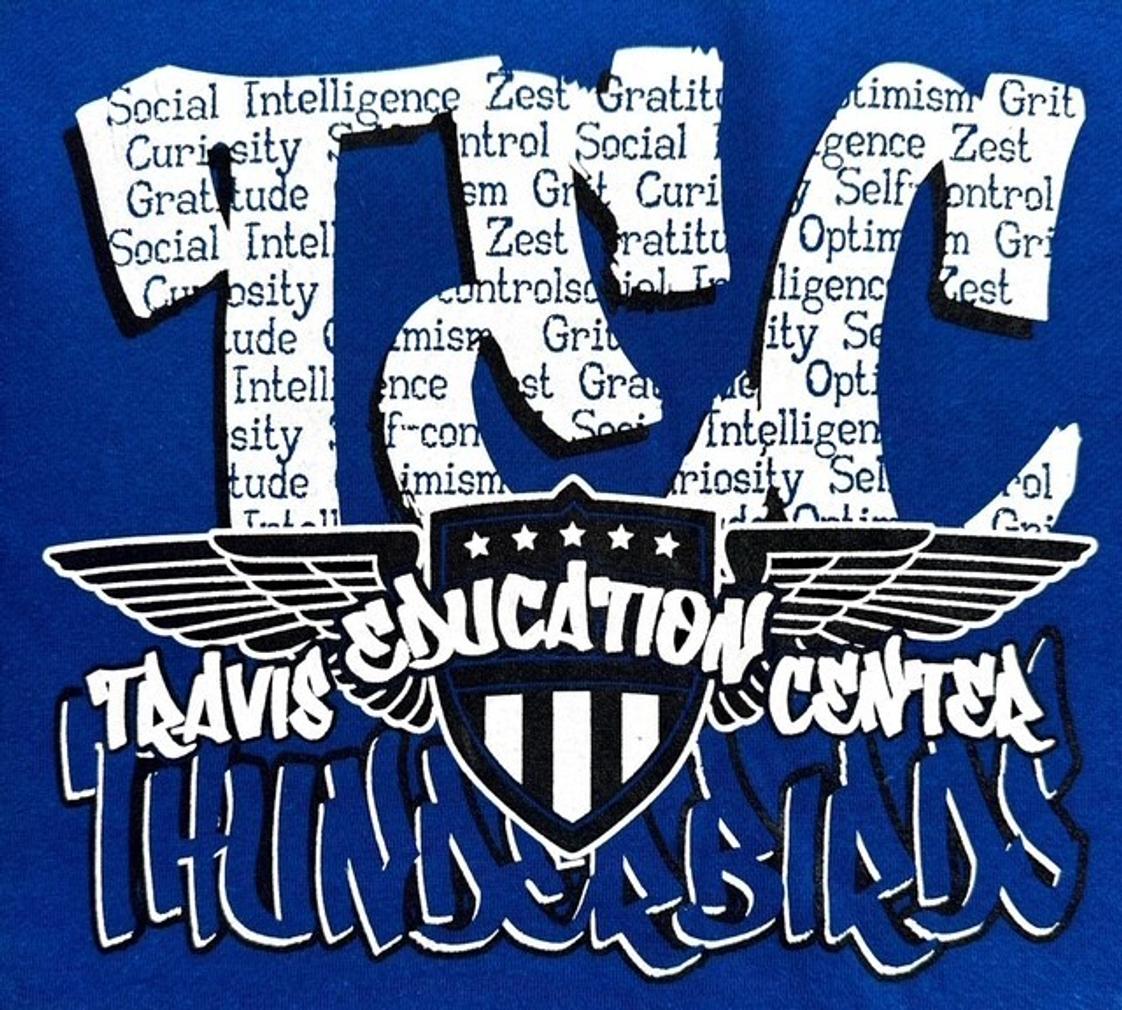 Travis Education Center Photo #1 - TEC with character traits listed in TEC block letters
