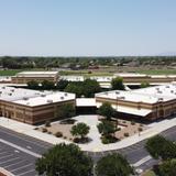 South Valley Jr. High School Photo #3 - South Valley Junior High campus and front office building from above.