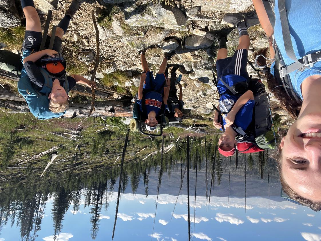 Sage International School Middleton Photo #1 - Backpacking with our Outdoor Program