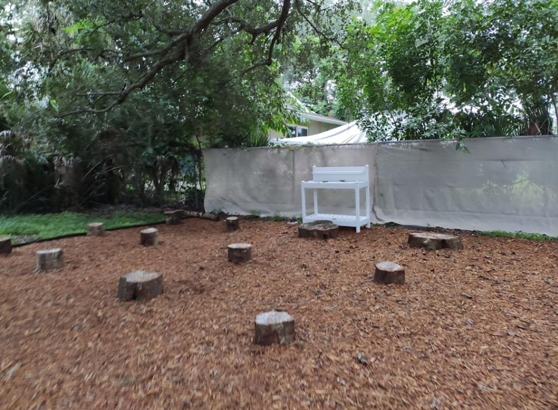 Suncoast School For Innovative Studies Photo #1 - This is one of the many outdoor spaces available for learning. Students are encouraged to embrace their naturalistic intelligence as they learn in this outdoor classroom.
