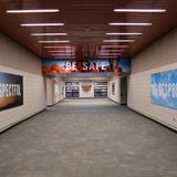 Mesquite Elementary School Photo #3 - Mesquite Mountain Lions walk through our main hall every day and are reminded to Be Respectful, Be Safe, and Be Responsible.
