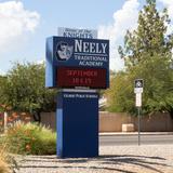 Neely Traditional Academy Photo #5 - The Neely Traditional Academy marquee welcomes all staff, students, and visitors to campus every day.