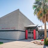 Burk Elementary School Photo #3 - Front of Burk Elementary building.