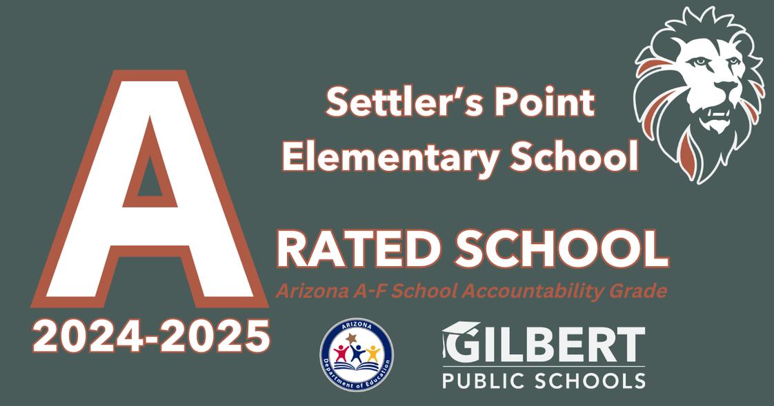 Settlers Point Elementary School Photo #1 - We're proud to be recognized as an A Rated school by the Arizona Department of Education.