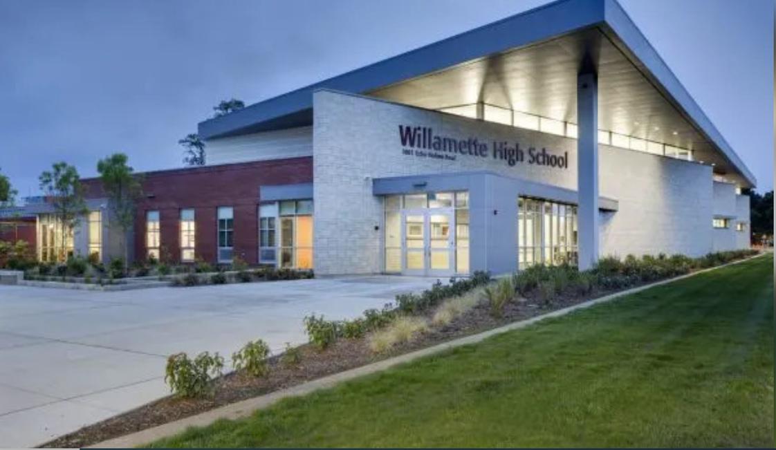 Willamette High School Photo #1 - Front Office and Science Building