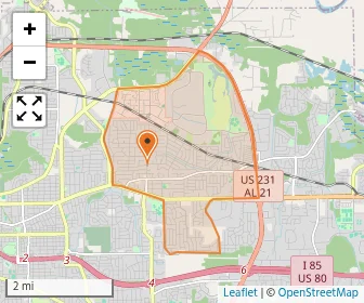 School location map