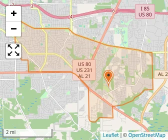 School location map