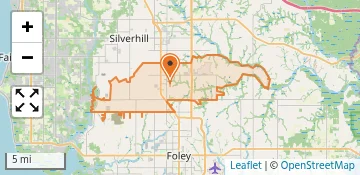 School location map