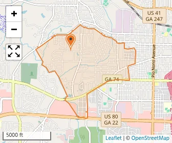 School location map