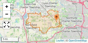 School location map