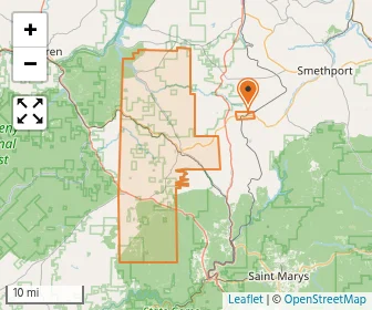 School location map