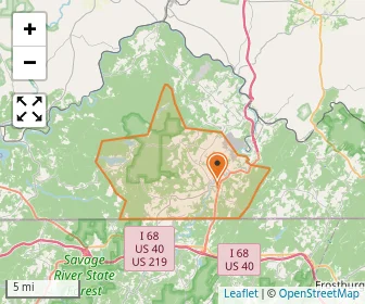 School location map