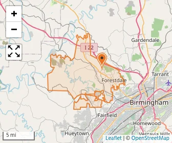 School location map